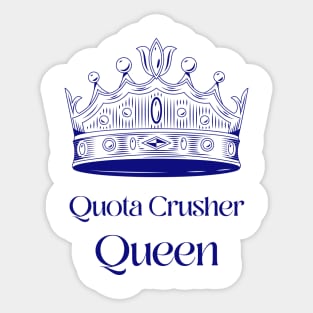 Sales Queen Sticker